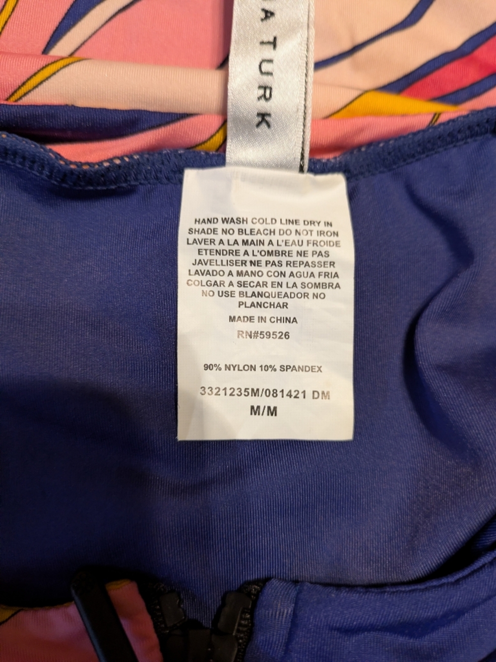 Trina Turk M Paddle Swimsuit in Floral - Picture 15 of 16